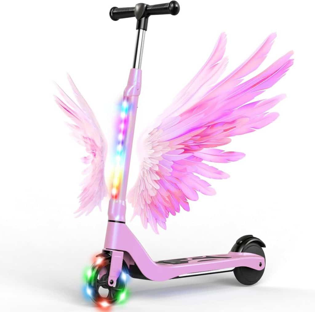 Test de la trottinette SISIGAD LED pour enfants 6-10 ans