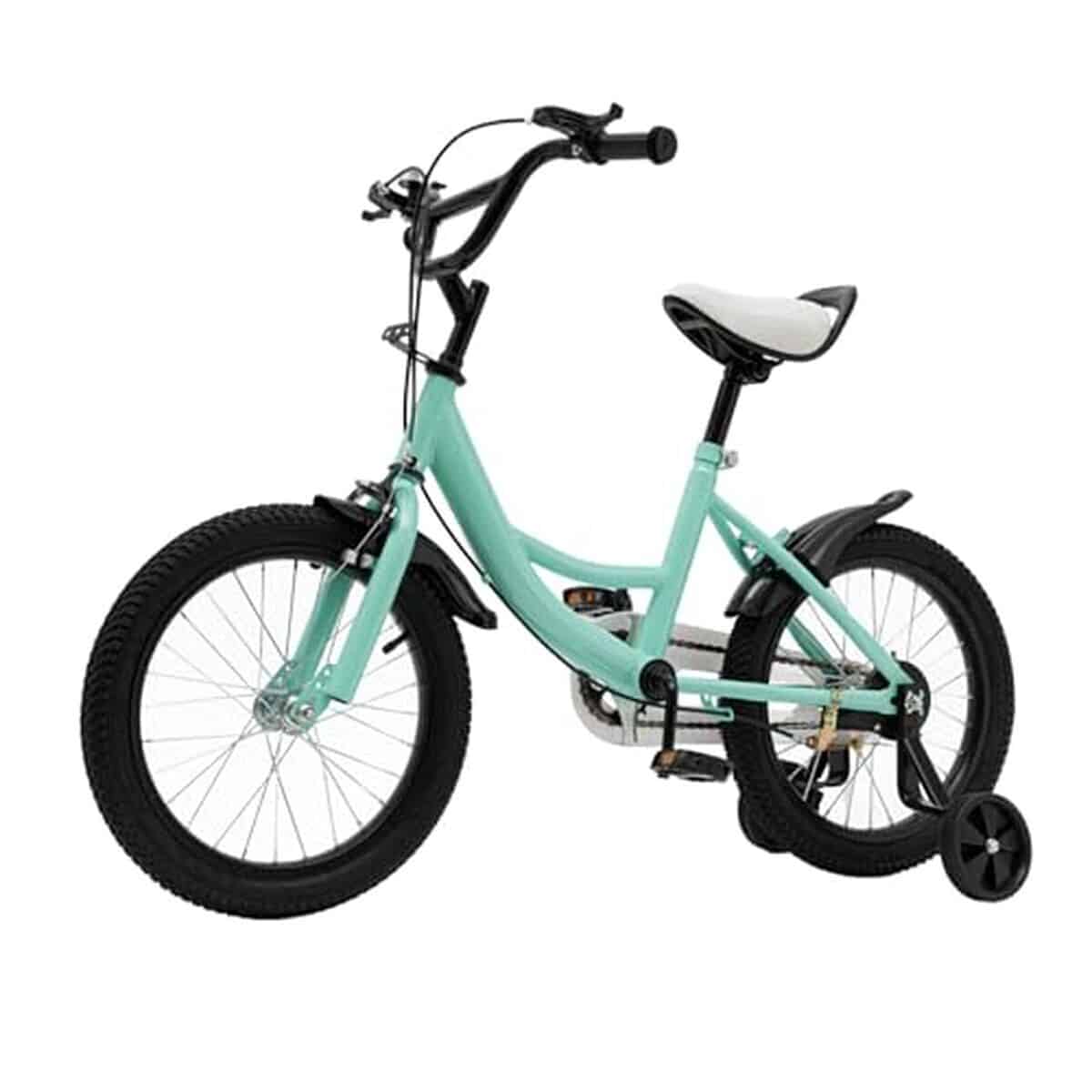 Test du vélo enfant 16 pouces avec roues stabilisatrices