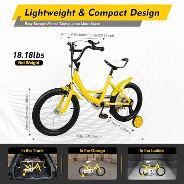 Découvrez le vélo enfant DAOHHFO 16 (41 cm) : un modèle réglable et robuste pour garantir des sorties sûres et agréables aux jeunes cyclistes. Idéal pour les aventures en plein air.