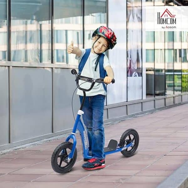 Découvrez notre test complet de la trottinette enfant HOMCOM avec guidon réglable et pneus de 30 cm : caractéristiques, avis d'utilisateurs et conseils d'achat pour faire le bon choix