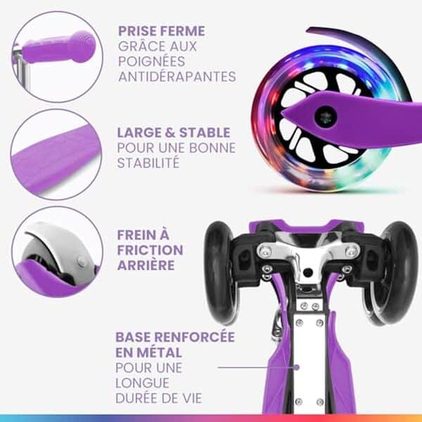 Découvrez notre test complet de la trottinette 3 roues Fun Pro One pour enfants : sécurité, plaisir de conduite et avis des parents. Idéal pour choisir la meilleure option pour vos petits.