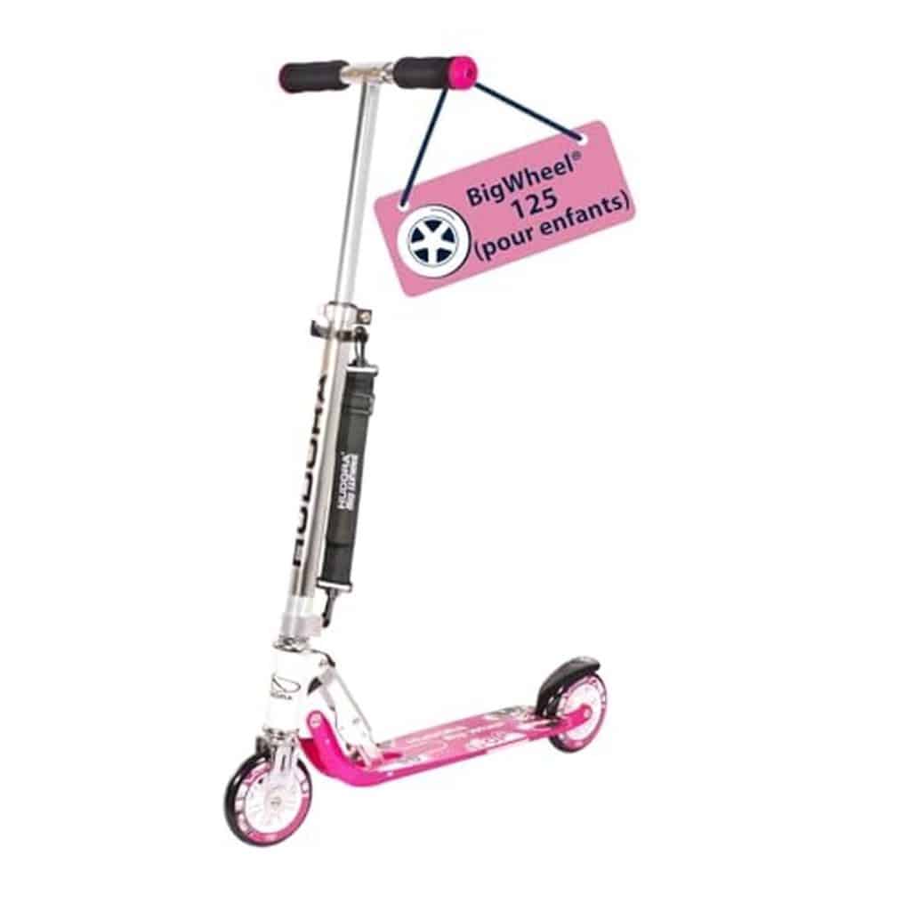 Test de la trottinette Hudora BigWheel 125 en aluminium pour enfants