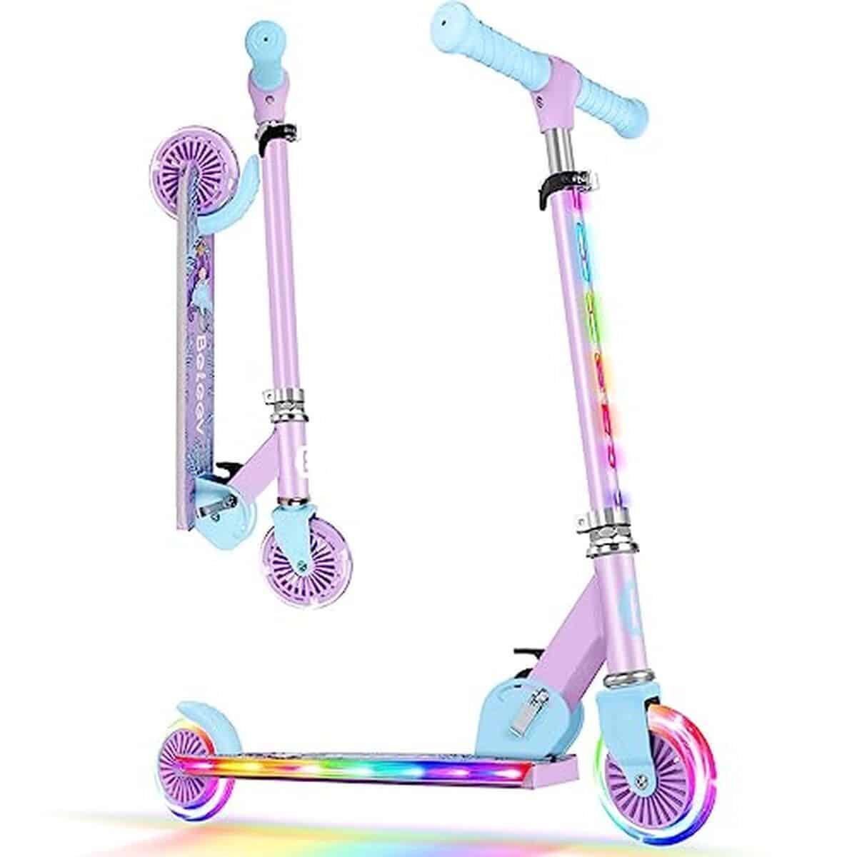 Test de la trottinette pliable Beleev V2 pour enfants