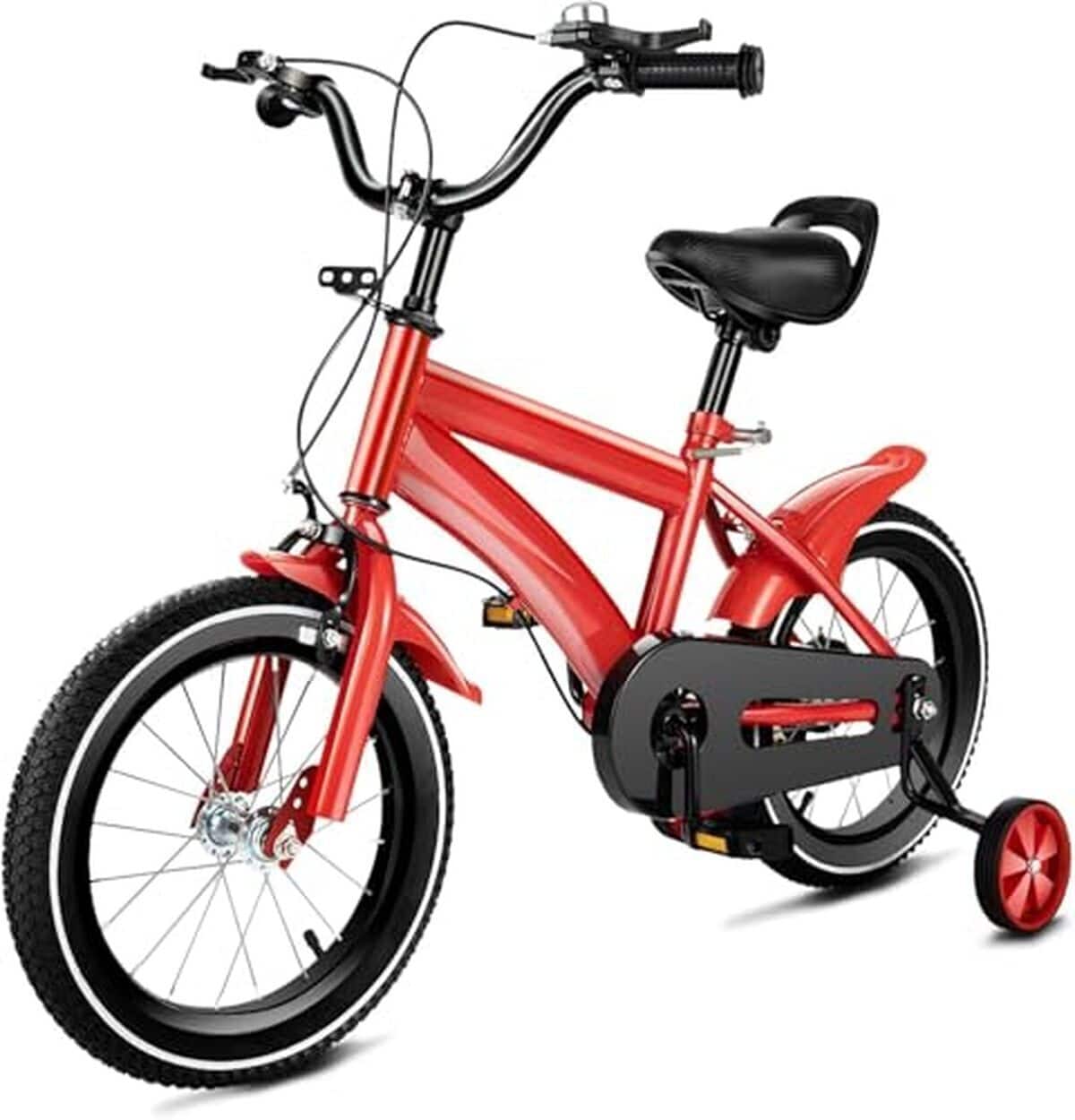 Test du vélo enfant 14 pouces avec stabilisateurs pour conduite extérieure