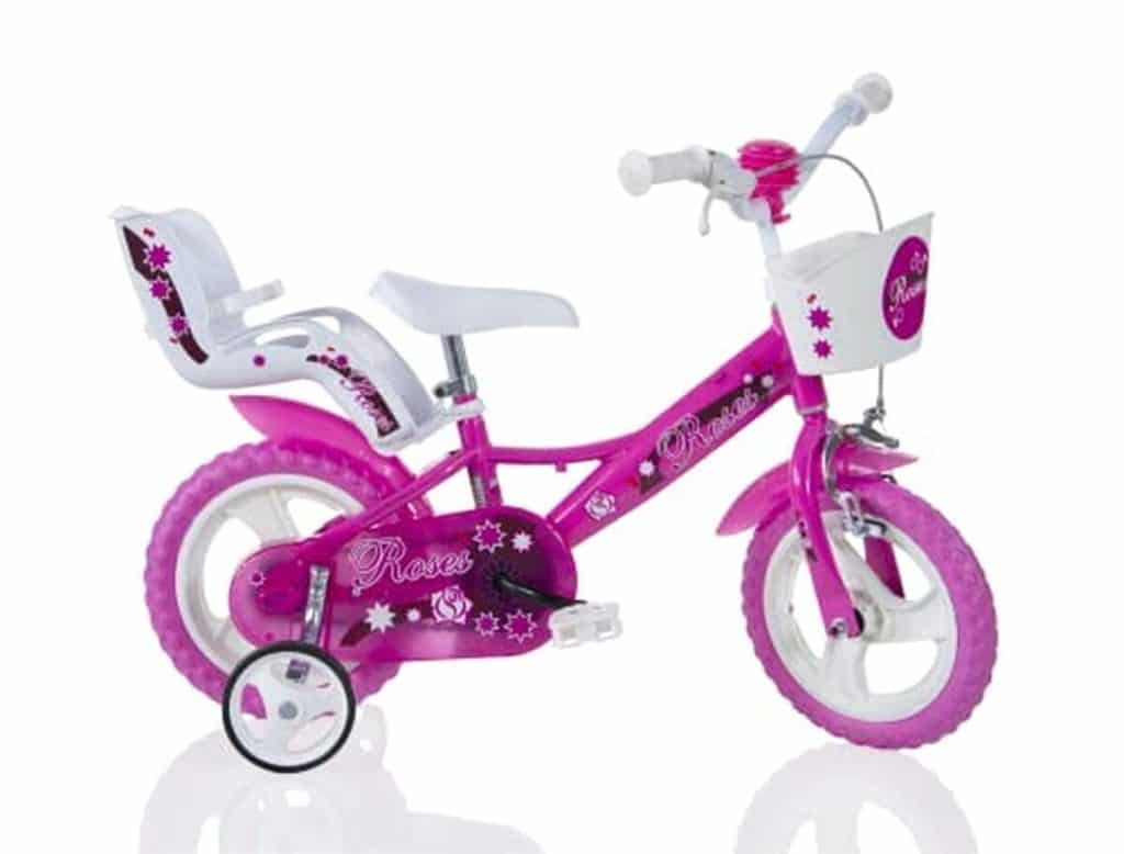 Test du vélo enfant SCH Roses 12" pour filles de 3-5 ans
